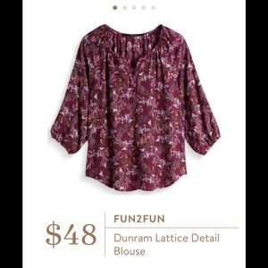 Floral blouse